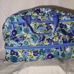 Vera Bradley Rolling Luggage w/hanging toiletry